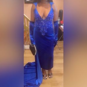 Royal Blue Prom Dress